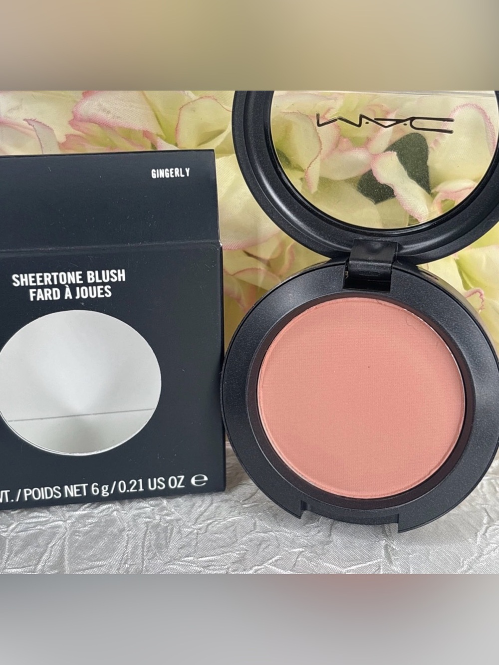 Mac Sheertone Blush - GINGERLY - Full Size New With Box Discontinued